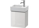Duravit L-Cube Waschtisch-Unterschrank LC6293L2222 36,4x24,1x40cm, wandhängend, Tür links, weiß hochglanz