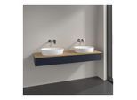Villeroy und Boch Antao Waschtisch-Unterschrank K17011HG 160x19x50cm, Waschtischplattenfarbe honey oak, midnight blue matt lacquer
