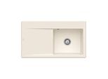 Villeroy und Boch Subway Style 50 Einbauspüle 335100KR Spülbecken rechts, 900 x 510 mm, crema CeramicPlus