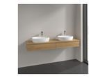 Villeroy und Boch Antao Waschtisch-Unterschrank K17151HN 160x19x50cm, Hahnlochbohrung, Waschbeckenplattenfarbe honey oak, honey oak