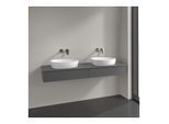Villeroy und Boch Antao Waschtisch-Unterschrank L17010GK 160x19x50cm, Waschbeckenplattenfarbe Lack, anthracite matt lacquer