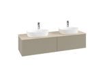 Villeroy & Boch Antao Waschtischunterschrank 1600x360x500mm K39153HK mit Struktur FK/AP: HK/3