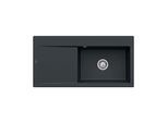 Villeroy und Boch Subway Style 60 Spüle 336100S5 Spülbecken rechts, 1000x510 mm, ebony