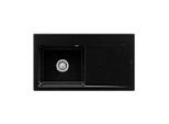 Villeroy und Boch Subway Style 50 Spüle 335200J0 Spülbecken links, 900 x 510 mm, chromite CeramicPlus