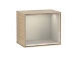 Villeroy und Boch Finion Regalmodul G590HHPC 41,8x35,6cm, Ladestation, Emotion, Regal Sand Matt, Oak Veneer