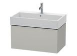Duravit L-Cube Waschtisch-Unterschrank LC617700707 78,4x 45,9 cm, betongrau matt, 1 Auszug, wandhängend