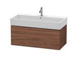 Duravit L-Cube Waschtisch-Unterschrank LC617802121 98,4x 45,9 cm, nussbaum dunkel, 1 Auszug, wandhängend