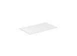 Ideal Standard Adapto Holzplatte U8415WG zu Waschtisch-Unterschrank und Standkonsole, 850x12x505mm, Hochglanz weiß lackiert