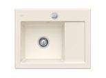 Villeroy & Boch Subway 45 Compact Einbauspüle 331202KR links, mit Ablaufgarnitur und Exzenterbetätigung, 650 x 510 mm, Crema