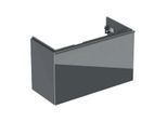 Geberit Acanto Waschtischunterschrank 500616JK2 Compact, 89x53,5x41,6 cm, Glas Lava - Lava matt