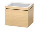 Duravit L-Cube Waschtisch-Unterschrank LC6916N7171 60 x 48 cm, ohne Hahnloch, mediterane eiche, 1 Auszug