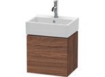 Duravit L-Cube Waschtisch-Unterschrank LC6245L2121 43,4x34,1x40cm, wandhängend, Tür links, nussbaum dunkel