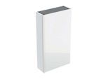 Geberit Acanto Hängeschrank 500639012 45x82x17,4cm, Glas weiss - weiss hochglanz