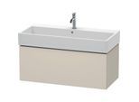 Duravit L-Cube Waschtisch-Unterschrank LC617809191 98,4x 45,9 cm, taupe matt, 1 Auszug, wandhängend
