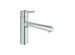 Grohe Concetto Küchenarmatur 30273DC1 supersteel, mittelhoher Auslauf