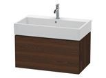 Duravit L-Cube Waschtisch-Unterschrank LC617706969 78,4x 45,9 cm, nussbaum gebürstet, 1 Auszug, wandhängend