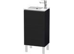 Duravit L-Cube Waschtisch-Unterschrank LC6273L1616 42x29,4x70,4cm, stehend, Tür links, Eiche schwarz