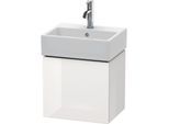 Duravit L-Cube Waschtisch-Unterschrank LC6245L8585 43,4x34,1x40cm, wandhängend, Tür links, weiß hochglanz