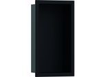 hansgrohe XtraStoris Original Wandnische 56092670 mit Rahmen, 150 x 300 x 70 mm, mattschwarz