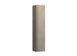 LAUFEN BASE für INO Hochschrank H4030321102621 35x16,5cm, 1 Tür, Scharnier rechts, Griff Aluminium eloxiert, Ulme hell