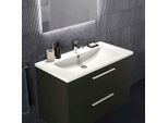 Ideal Standard i.life B Möbeldoppelwaschtisch-Unterschrank T5276NV 2 Auszüge, 100 x 50,5 x 63 cm, carbongrau matt