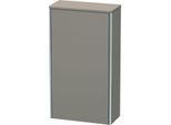 Duravit XSquare Halbhochschrank XS1303R4343 50x88x23,6cm, Tür rechts, Basalt matt