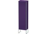 Duravit XSquare Hochschrank XS1314L9494 50x176x35,6cm, Tür links, stehend, Aubergine seidenmatt