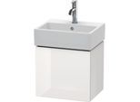 Duravit L-Cube Waschtisch-Unterschrank LC6245R8585 43,4x34,1x40cm, wandhängend, Tür rechts, weiß hochglanz