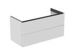 Ideal Standard Adapto Waschtisch-Unterschrank T4297WG 1010 x 450 x 490 mm, hochglanz weiß lackiert, 2 Auszüge
