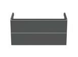Ideal Standard Adapto Waschtisch-Unterschrank T4297Y2 1010 x 450 x 490 mm, anthrazit matt, 2 Auszüge