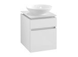 Villeroy & Boch Legato Waschtischunterschrank B56600DH 45x55x50cm, Glossy White