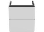 Ideal Standard Adapto Waschtisch-Unterschrank T4299WG 2 Auszüge, 470 x 410 x 490 mm, hochglanz weiß lackiert