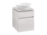 Villeroy & Boch Legato Waschtischunterschrank B56600E8 45x55x50cm, White Wood