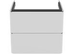 Ideal Standard Adapto Waschtisch-Unterschrank T4300WG 2 Auszüge, 570 x 410 x 490 mm, hochglanz weiß lackiert