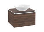 Villeroy & Boch Legato Waschtischunterschrank B567L0VH 60x38x50cm, mit LED-Beleuchtung, Arizona Oak