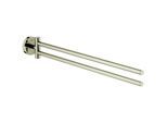 Grohe Essentials Handtuchhalter 40371BE1 2-armig, schwenkbar, 43,9cm, nickel