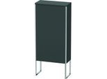 Duravit XSquare Halbhochschrank XS1304L4949 50x88x23,6cm, Tür links, stehend, Graphit matt