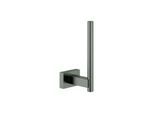 Grohe Essentials Cube Reservepapierhalter 40623AL1 hard graphite gebürstet, verdeckte Befestigung