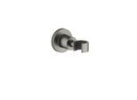 Dornbracht Tara. Brausehalter 28050892-99 mit Rosette Ø 55 mm, Dark Platinum matt