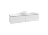 Villeroy & Boch Legato Waschtischunterschrank B67000DH 160x38x50cm, Glossy White