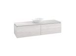 Villeroy & Boch Legato Waschtischunterschrank B670L0E8 160x38x50cm, mit LED-Beleuchtung, White Wood