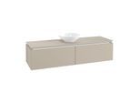 Villeroy & Boch Legato Waschtischunterschrank B670L0VK 160x38x50cm, mit LED-Beleuchtung, Soft Grey