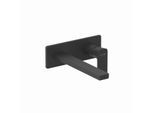 Kludi RENON 2-Loch-Wandarmatur 422453975 240 mm, Feinbau-Set mattschwarz