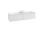 Villeroy & Boch Legato Waschtischunterschrank B670L0DH 160x38x50cm, mit LED-Beleuchtung, Glossy White