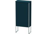 Duravit XSquare Halbhochschrank XS1304L9898 50x88x23,6cm, Tür links, stehend, Nachtblau seidenmatt