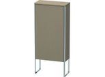 Duravit XSquare Halbhochschrank XS1304L7575 50x88x23,6cm, Tür links, stehend, Leinen