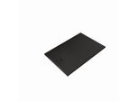 Kludi TERRA Duschwanne 08DW0739 80 x 120 x 3 cm, Abflussabdeckung inkl. Mattschwarz