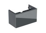 Geberit Acanto Waschtischunterschrank 500612JK2 89x53,5x47,6 cm, Glas Lava - Lava matt