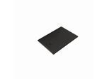 Kludi TERRA Duschwanne 08DW0339 70 x 100 x 3 cm, Abflussabdeckung inkl., Mattschwarz