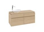Villeroy & Boch Legato Waschtischunterschrank B58000VJ 120x55x50cm, Nordic Oak